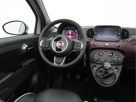 Fiat 500C 1.2 Star+ CABRIO | LEATHER | CRUISE | DIGI-COCKPIT | HEATED-CONTOURSEATS | PDC | ECC | U-CONNECT | ECC | 16"ALU*