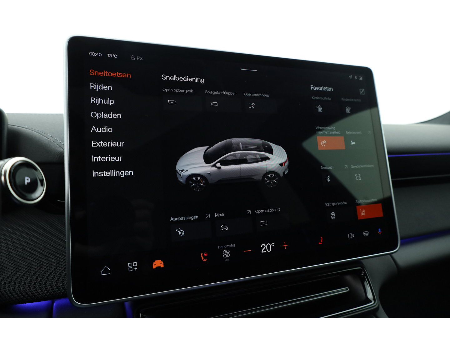 Polestar 4 Long Range Single motor Prime 100 kWh | Napp Leder + Pilot & Plus Pakket | Massage | H&K Audio |