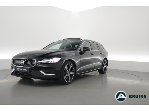 Volvo V60 2.0 T6 Plug-in hybrid AWD Plus Bright | Long Range | Pano-dak | Trekhaak | Sport stoelen | H&K Audio | 360 cam | AcC