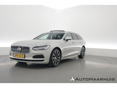 Volvo V90 2.0 T6 AWD Inscription | Pano | Elek. Trekhaak | Adapt. Cruise | 4x Stoelverw. | Memory | Camera | Keyless | 18''