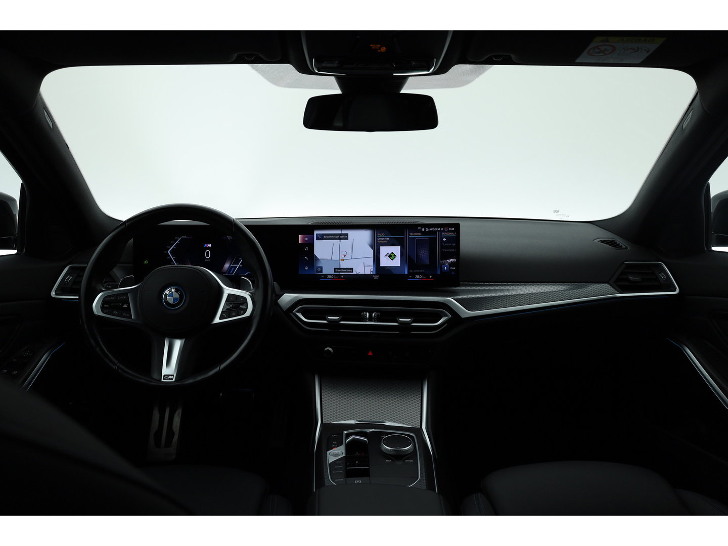 BMW 3 Serie Touring 320e M Sport | SOH 90.7% | Facelift | Shadow Line | Curved display | Adapt. Cruise | Nav + CarPlay | Elek. Klep | Sfeerverlichting | LED | Stoelverw. | PDC