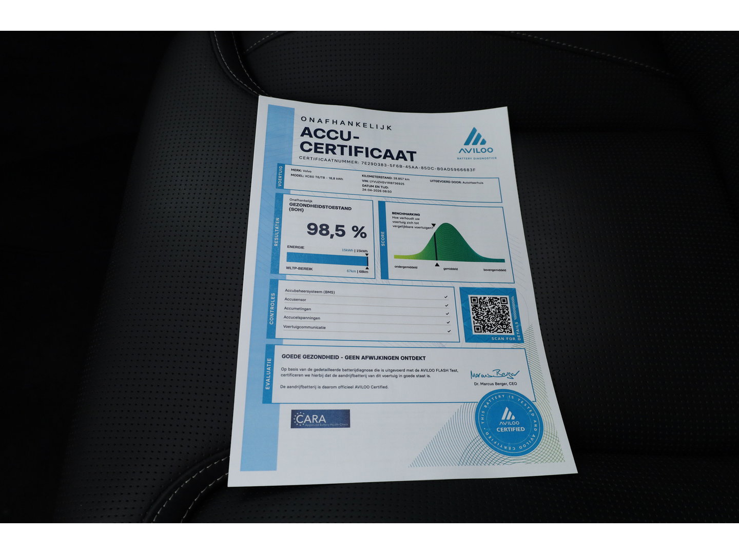 Volvo XC60 2.0 T8 Plug-in hybrid AWD Ultimate Bright | SOH 98% | Pano | Massage | H&K Audio | Stoel-Stuurverw. | Stoelventilatie | 360cam | Memory Seats | Head-Up