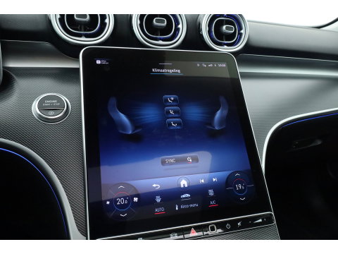 Mercedes-Benz C-Klasse Estate 180 Luxury Line | Pano | Elek. Trekhaak | 360cam | Leder | Memory seats | Burmester | Adapt. Cruise | Carplay