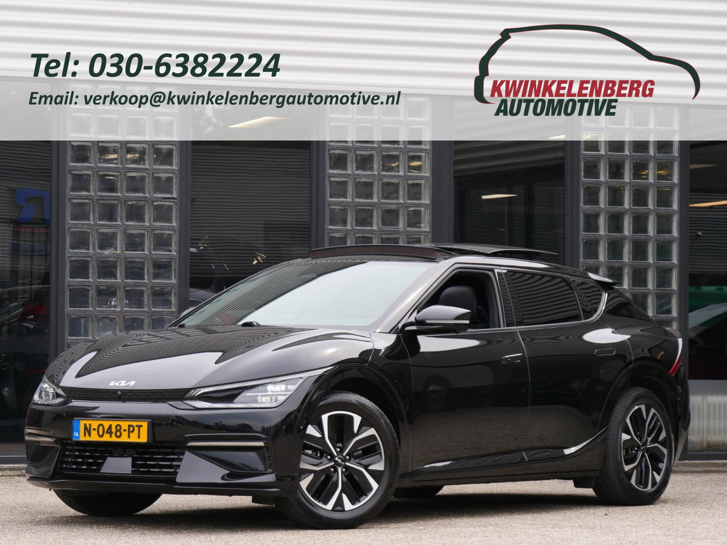 Kia Ev6 77kWH GT-LINE/ SCHUIFDAK/ TREKHAAK/ 360° CAMERA/ HEAD-UP/ SOH 100%