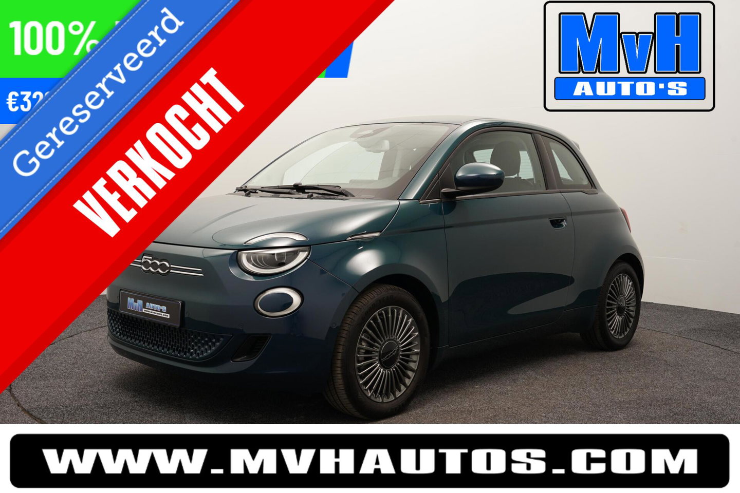 Fiat 500 3+1 Icon 42 kWh|STOELVERW|CAMERA|LED|PDC|SOH 97,1%
