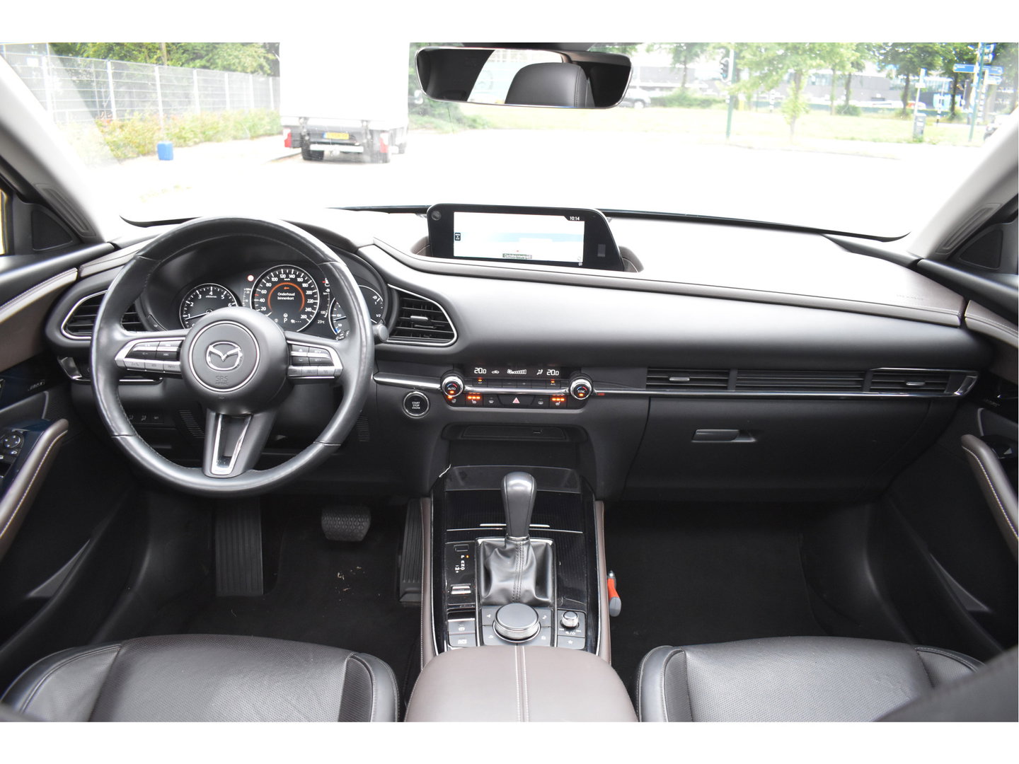 Mazda CX-30 2.0 e-SkyActiv-X M Hybrid Luxury 180 pk | NL-Auto | Open dak | HUD | BOSE | 360 gr.camera | Elekt.stoelen | Leder | Carplay | Full LED