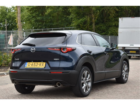 Mazda CX-30 2.0 e-SkyActiv-X M Hybrid Luxury 180 pk | NL-Auto | Open dak | HUD | BOSE | 360 gr.camera | Elekt.stoelen | Leder | Carplay | Full LED
