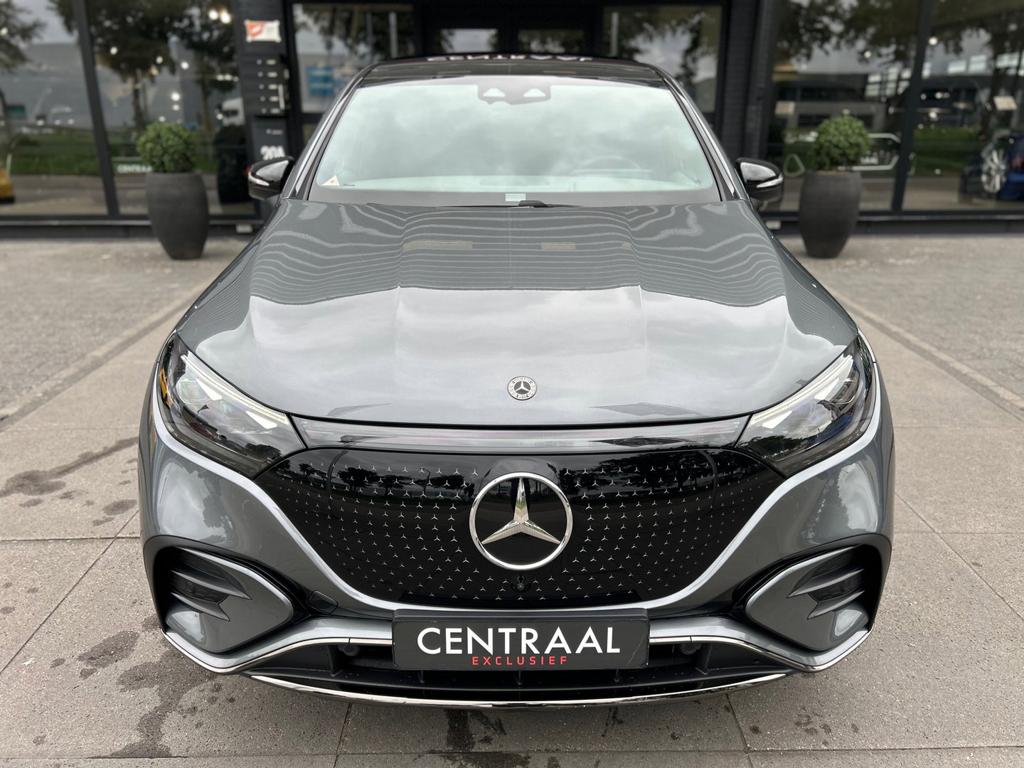 Mercedes-Benz EQE SUV 300 AMG Line 91 kWh|BTW|Pano|Massage|achteras besturing|Memory|HUD|Camera|Leder