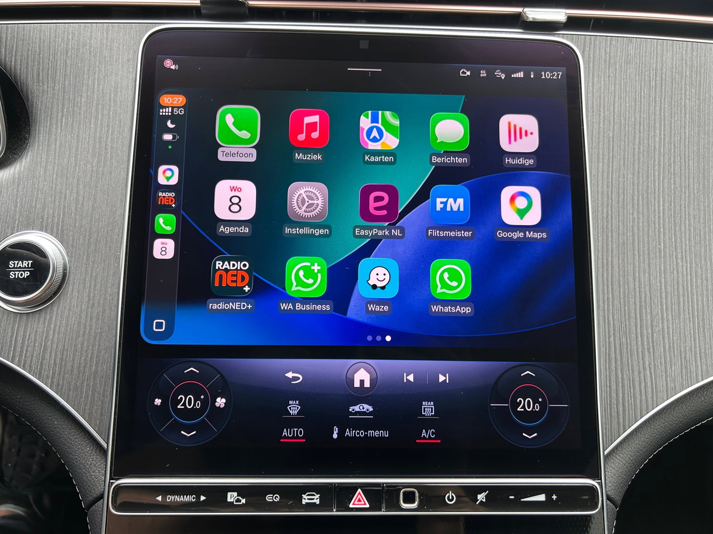 Mercedes-Benz EQE SUV 300 AMG Line 91 kWh|BTW|Pano|Massage|achteras besturing|Memory|HUD|Camera|Leder