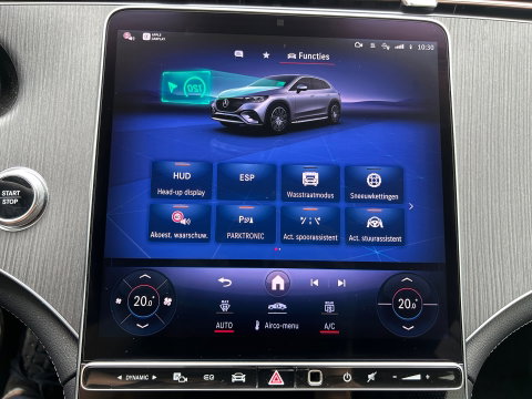 Mercedes-Benz EQE SUV 300 AMG Line 91 kWh|BTW|Pano|Massage|achteras besturing|Memory|HUD|Camera|Leder