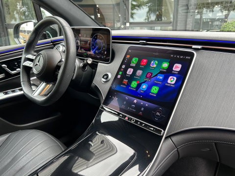 Mercedes-Benz EQE SUV 300 AMG Line 91 kWh|BTW|Pano|Massage|achteras besturing|Memory|HUD|Camera|Leder