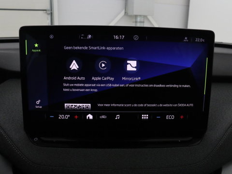 Škoda Enyaq iV 60 | SOH 92.9 % | Half Leder | Camera | Park assist | Cruise control | Carplay | DAB | Sfeerverlichting | Full LED | Climate control | 20''
