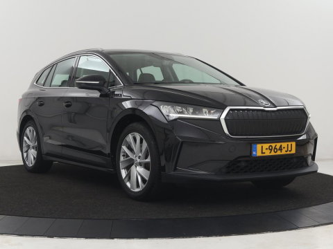 Škoda Enyaq iV 60 | SOH 92.9 % | Half Leder | Camera | Park assist | Cruise control | Carplay | DAB | Sfeerverlichting | Full LED | Climate control | 20''