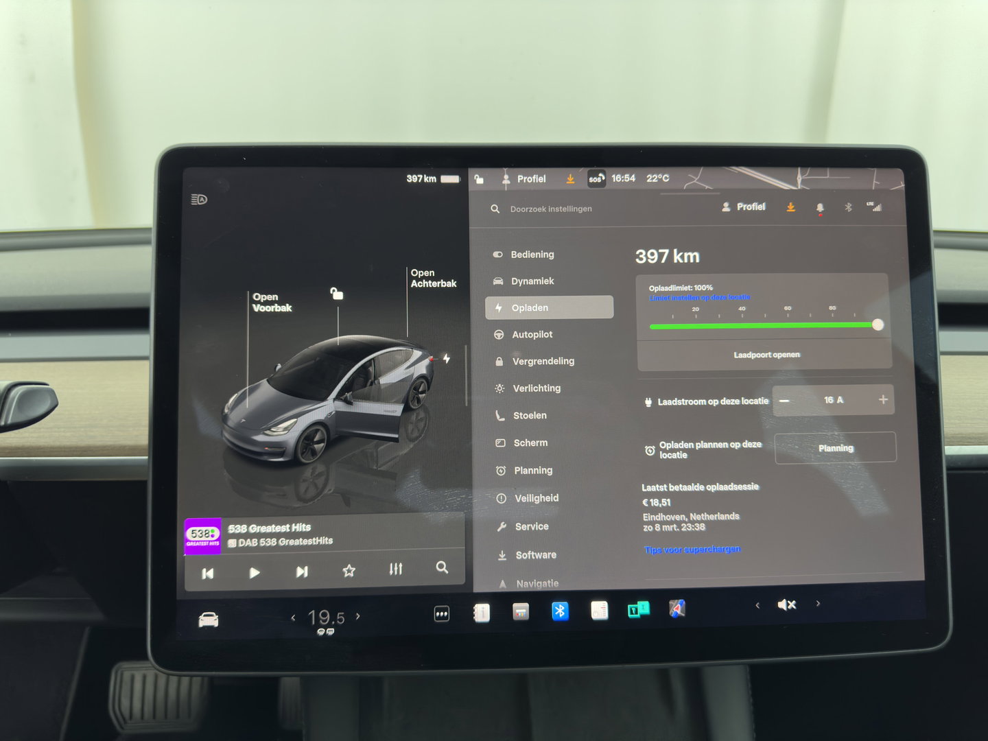 Tesla Model 3 Standard RWD Plus 60 kWh [3-Fase-11kW] (INCL-BTW) Aut. *PANO | AUTOPILOT | LEATHER | KEYLESS | FULL-LED | MEMORY-PACK | TOPVIEW | DAB | CARPLAY | DIGI-COCKPIT | LANE-ASSIST | HEATED- COMFORTSEATS | 19"ALU*