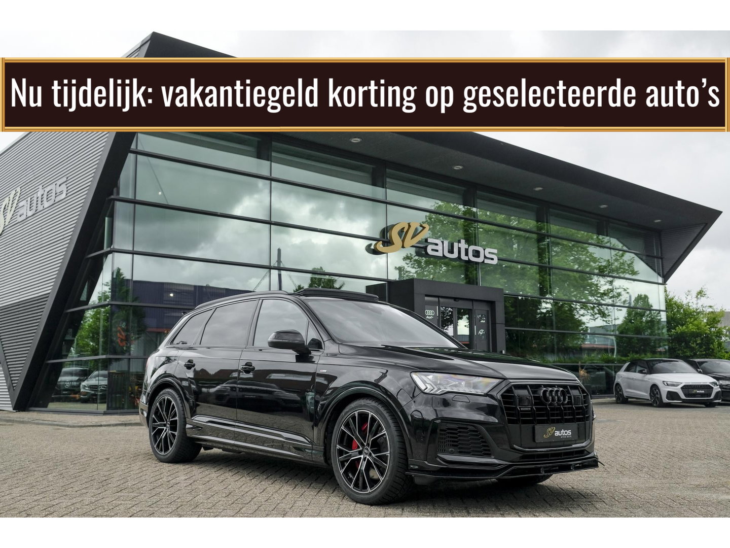 Audi Q7 60 TFSIe 455pk Competition Panoramadak RS-stoelen Trekhaak *SOH 87%* Laser led Softclose NLauto