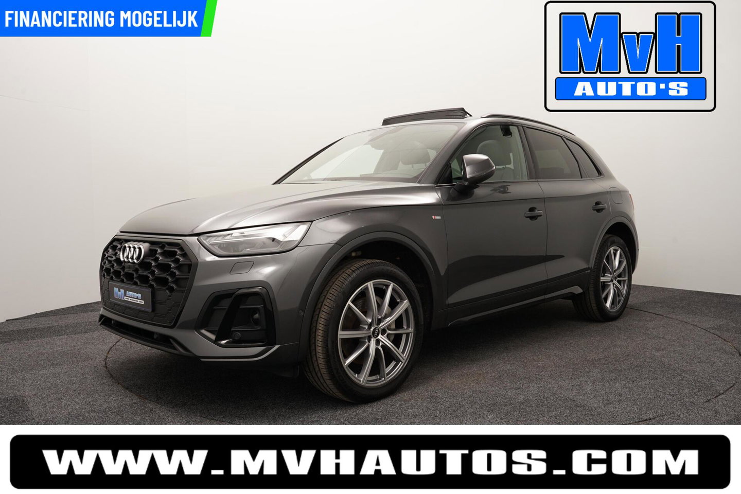 Audi Q5 50 TFSI e S Ed. PHEV|Quattro|PANO|B&O|360°CAM|MATRIX|SOH91%