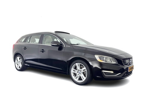 Volvo V60 2.4 D6 AWD Summum (Plug-In) Aut. *PANO | LEATHER | XENON | BLIS | MEMORY-PACK | HEATED-SPORTSEATS | NAVI-FULLMAP | ECC | CAMERA | ADAPTIVE-CRUISE | PDC | CRUISE | 17''ALU*