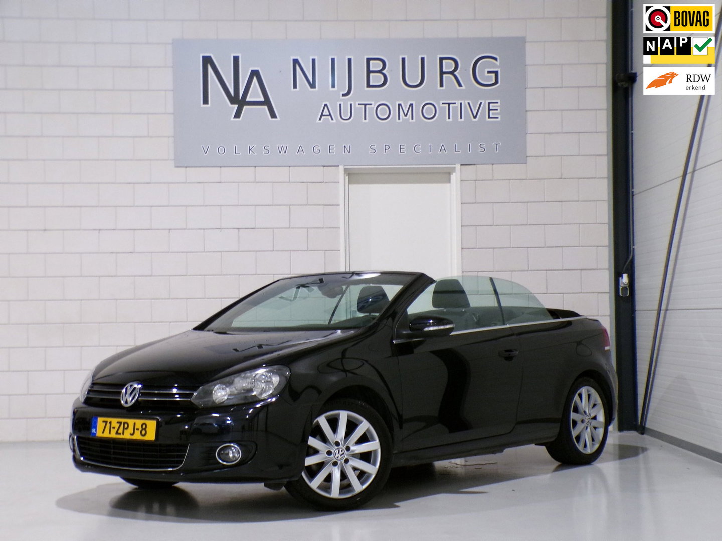 Volkswagen Golf Cabriolet 1.2 TSI Highline "Origineel NL!" Stoelverwarming Parkeersensoren Navigatie Bluetooth 17"Velgen Cruise