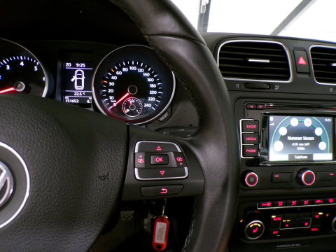 Volkswagen Golf Cabriolet 1.2 TSI Highline "Origineel NL!" Stoelverwarming Parkeersensoren Navigatie Bluetooth 17"Velgen Cruise