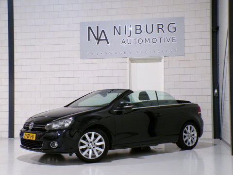 Volkswagen Golf Cabriolet 1.2 TSI Highline "Origineel NL!" Stoelverwarming Parkeersensoren Navigatie Bluetooth 17"Velgen Cruise