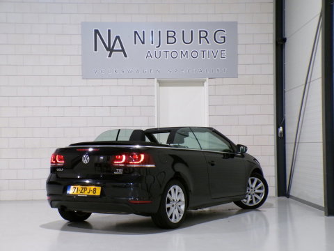Volkswagen Golf Cabriolet 1.2 TSI Highline "Origineel NL!" Stoelverwarming Parkeersensoren Navigatie Bluetooth 17"Velgen Cruise