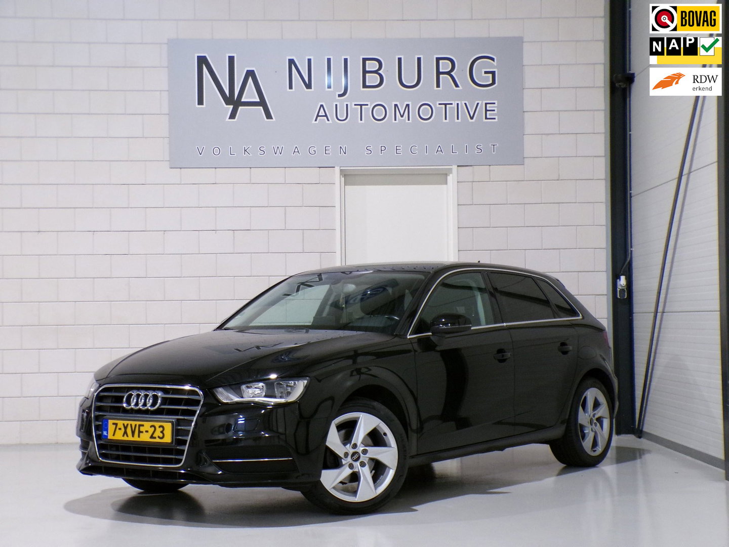 Audi A3 Sportback 1.4 TFSI Pro Line "Origineel NL!" Automaat! Parkeersensoren Navigatie Bluetooth Airco Cruise-control Half-Leder