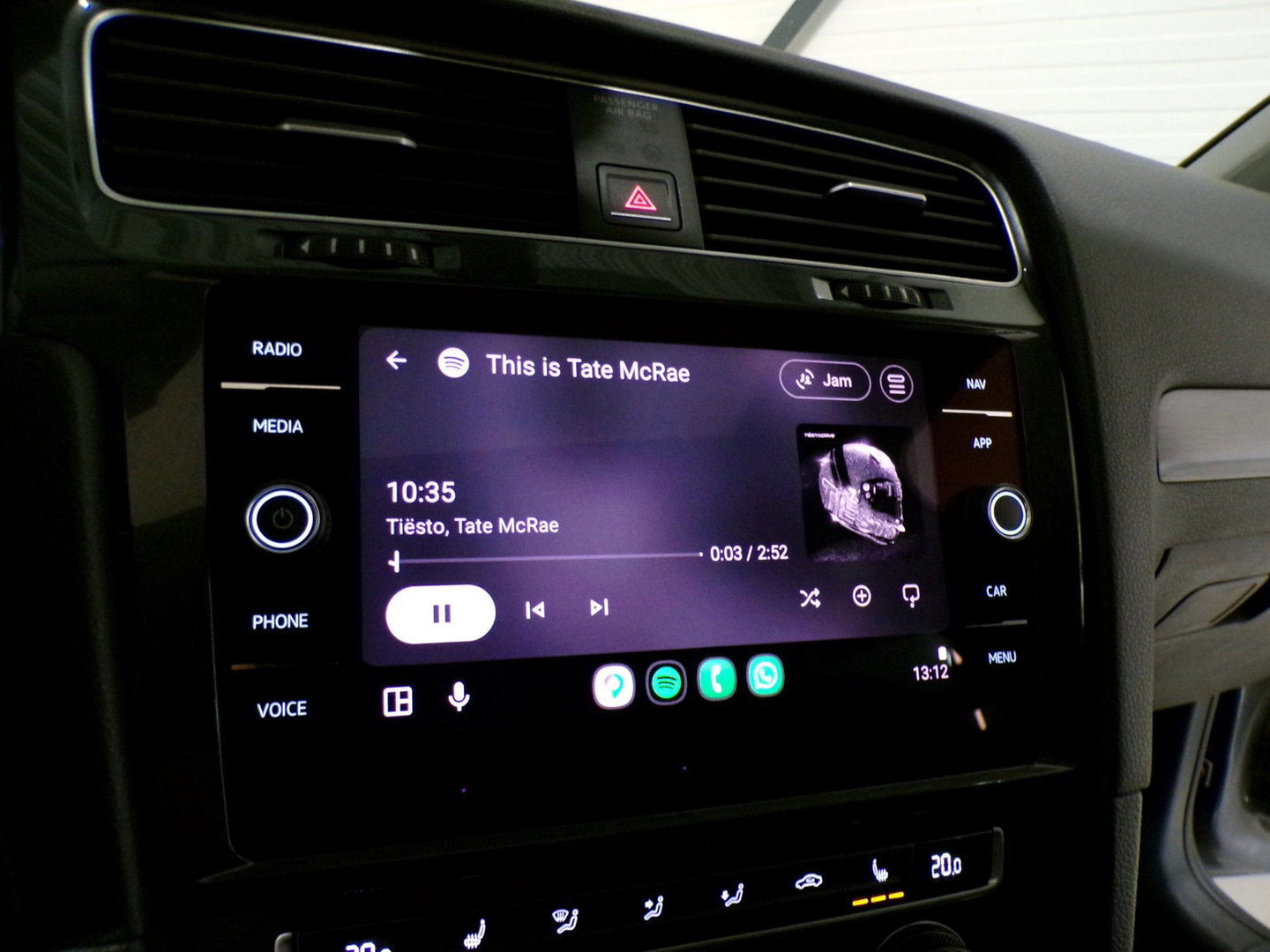 Volkswagen Golf 1.0 TSI Highline "Origineel NL!" Pano Stoelverwarming Apple-carplay Massage-stoel Android-auto Adaptive-cruise