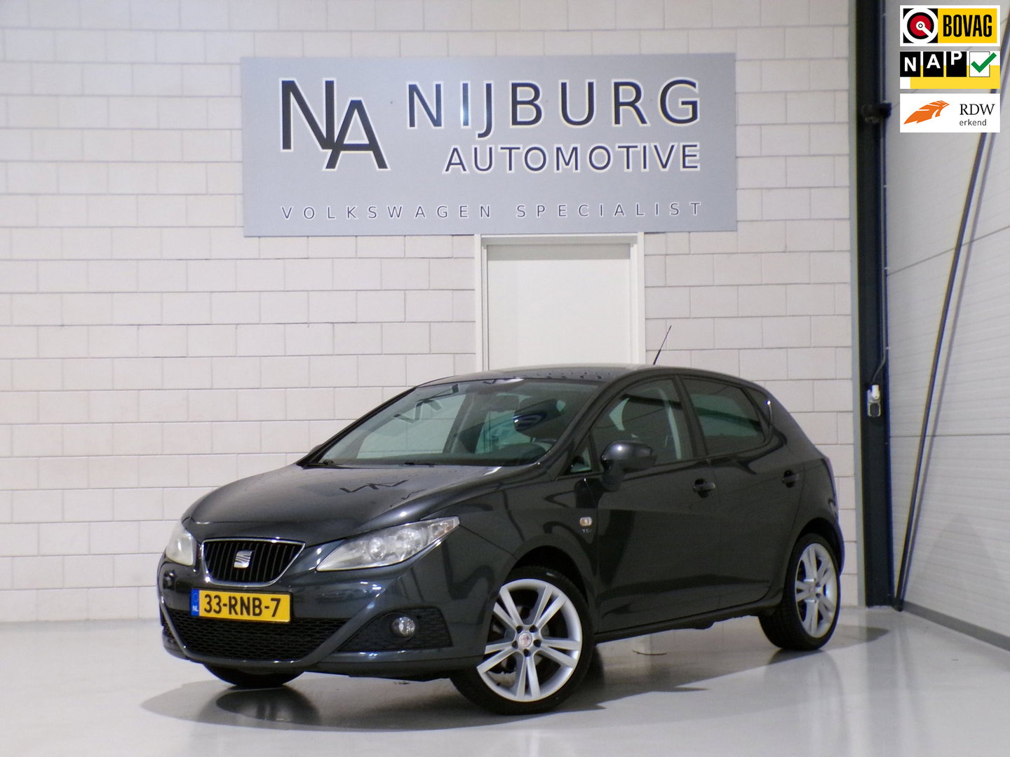 SEAT Ibiza 1.2 TSI Sport "Origineel NL!" Bluetooth Parkeersensoren 17"Velgen Nieuwe-APK Garantie Automatische-Airco Cruise