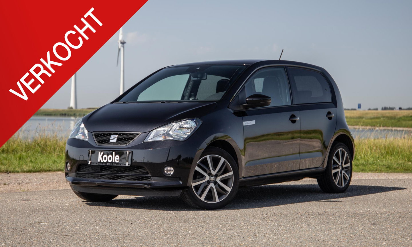 SEAT Mii Electric electric Plus STOEL VERWARMING / AIRCO / CRUISE CONTROLE / ZWART / AUTOMAAT