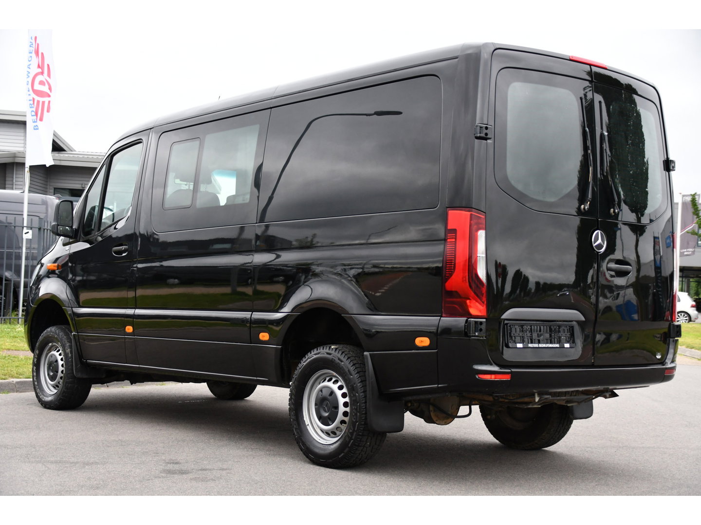 Mercedes-Benz Sprinter 319 V6 3.0 CDI L2H1 DC 4x4 PB Edtion Cruise, Carplay, 4Matic, 10,5'' Mbux, Automaat, Airco, Uniek!