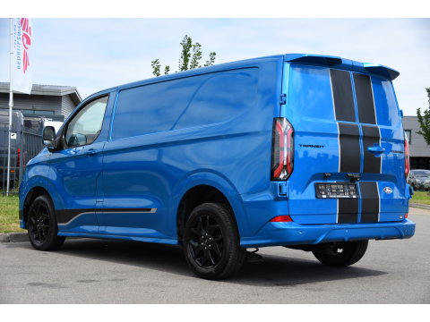 Ford Transit Custom 300 2.0 TDCI L1H1 Sport Camera, Cruise, Carplay, Virtual, 170pk, Stoelverwarming, Automaat, LED, Multimedia, Sensoren, Uniek!