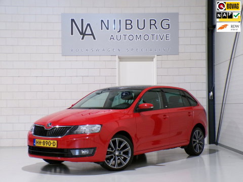 Škoda Rapid Spaceback 1.2 TSI Edition "Origineel NL!" Pano Stoelverwarming Parkeersensoren Navigatie Bluetooth 17"Velgen 4-Season