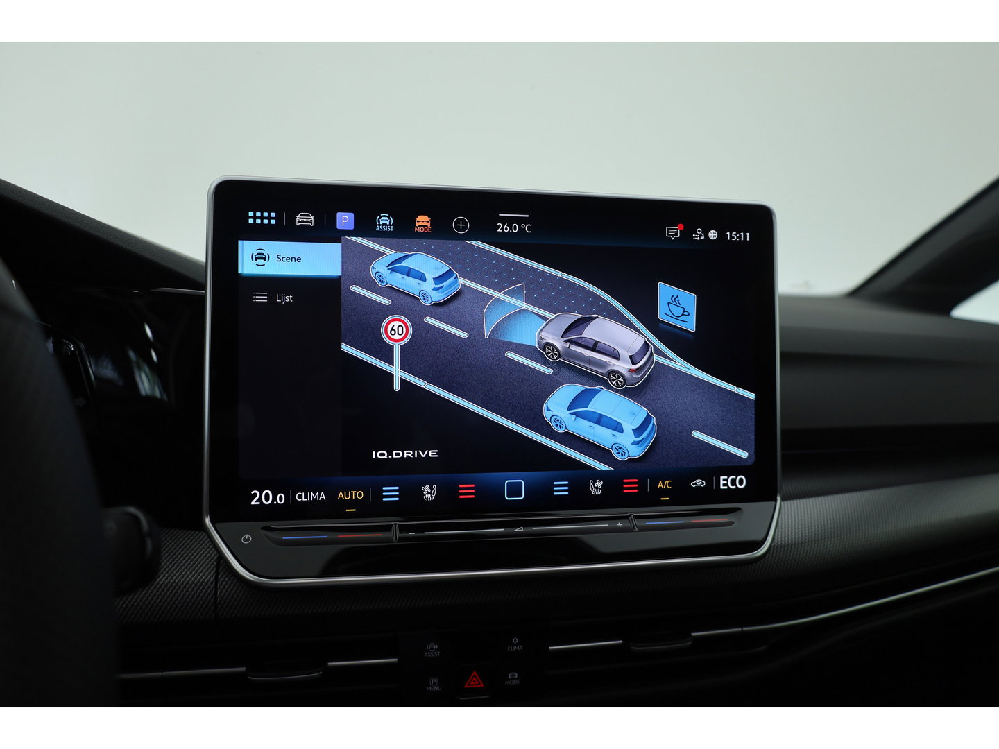 Volkswagen Golf 1.5 eHybrid GTE 272pk | Pano | Stoelventi. | Leder | Memory | IQ. Light | 360cam | 18'' | Adapt. Cruise | Dodehoek. | Apple CarPlay