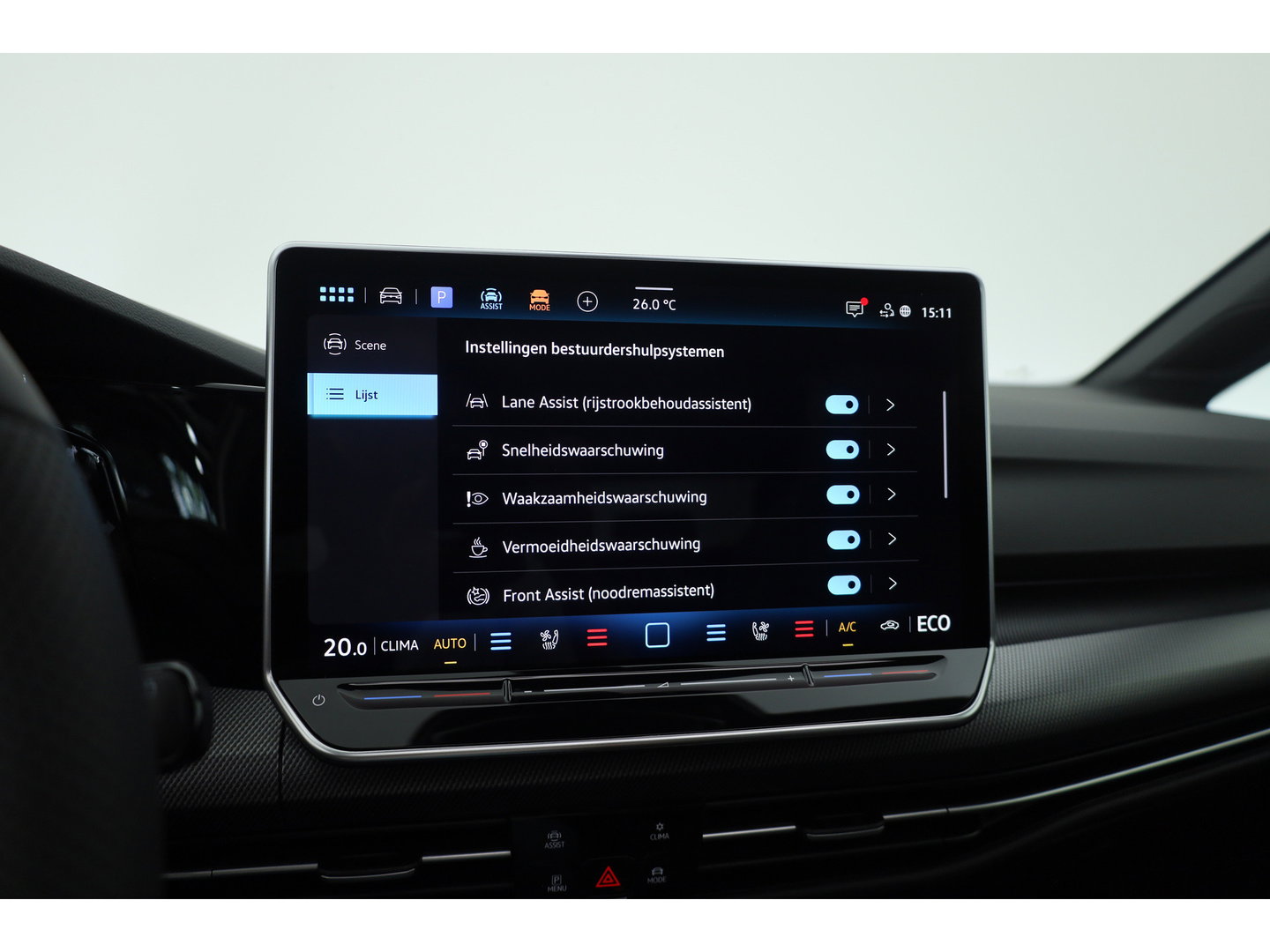 Volkswagen Golf 1.5 eHybrid GTE 272pk | Pano | Stoelventi. | Leder | Memory | IQ. Light | 360cam | 18'' | Adapt. Cruise | Dodehoek. | Apple CarPlay