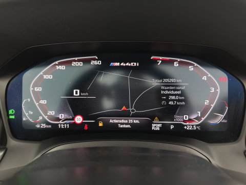 BMW 4 Serie Cabrio M440i xDrive High Executive (INCL-BTW) *HEAD-UP | LEATHER | LASER-LED | MEMORY-PACK | DIGI-COCKPIT | KEYLESS | HIFI-SOUND | SHIFTPADDLES | CAMERA | DAB | NAVI-FULLMAP | AMBIENT-LIGHT | TOWBAR | 19''ALU*