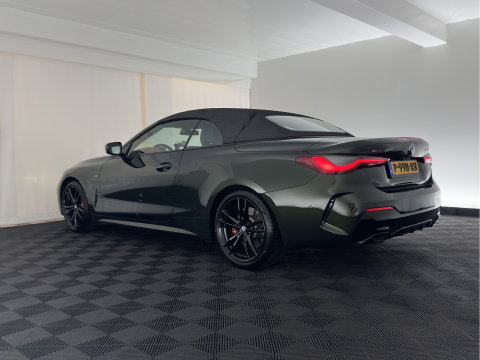 BMW 4 Serie Cabrio M440i xDrive High Executive (INCL-BTW) *HEAD-UP | LEATHER | LASER-LED | MEMORY-PACK | DIGI-COCKPIT | KEYLESS | HIFI-SOUND | SHIFTPADDLES | CAMERA | DAB | NAVI-FULLMAP | AMBIENT-LIGHT | TOWBAR | 19''ALU*