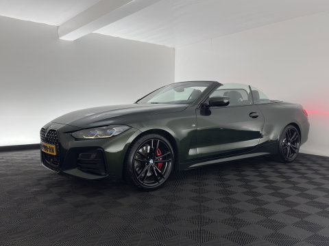 BMW 4 Serie Cabrio M440i xDrive High Executive (INCL-BTW) *HEAD-UP | LEATHER | LASER-LED | MEMORY-PACK | DIGI-COCKPIT | KEYLESS | HIFI-SOUND | SHIFTPADDLES | CAMERA | DAB | NAVI-FULLMAP | AMBIENT-LIGHT | TOWBAR | 19''ALU*
