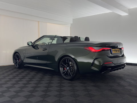 BMW 4 Serie Cabrio M440i xDrive High Executive (INCL-BTW) *HEAD-UP | LEATHER | LASER-LED | MEMORY-PACK | DIGI-COCKPIT | KEYLESS | HIFI-SOUND | SHIFTPADDLES | CAMERA | DAB | NAVI-FULLMAP | AMBIENT-LIGHT | TOWBAR | 19''ALU*