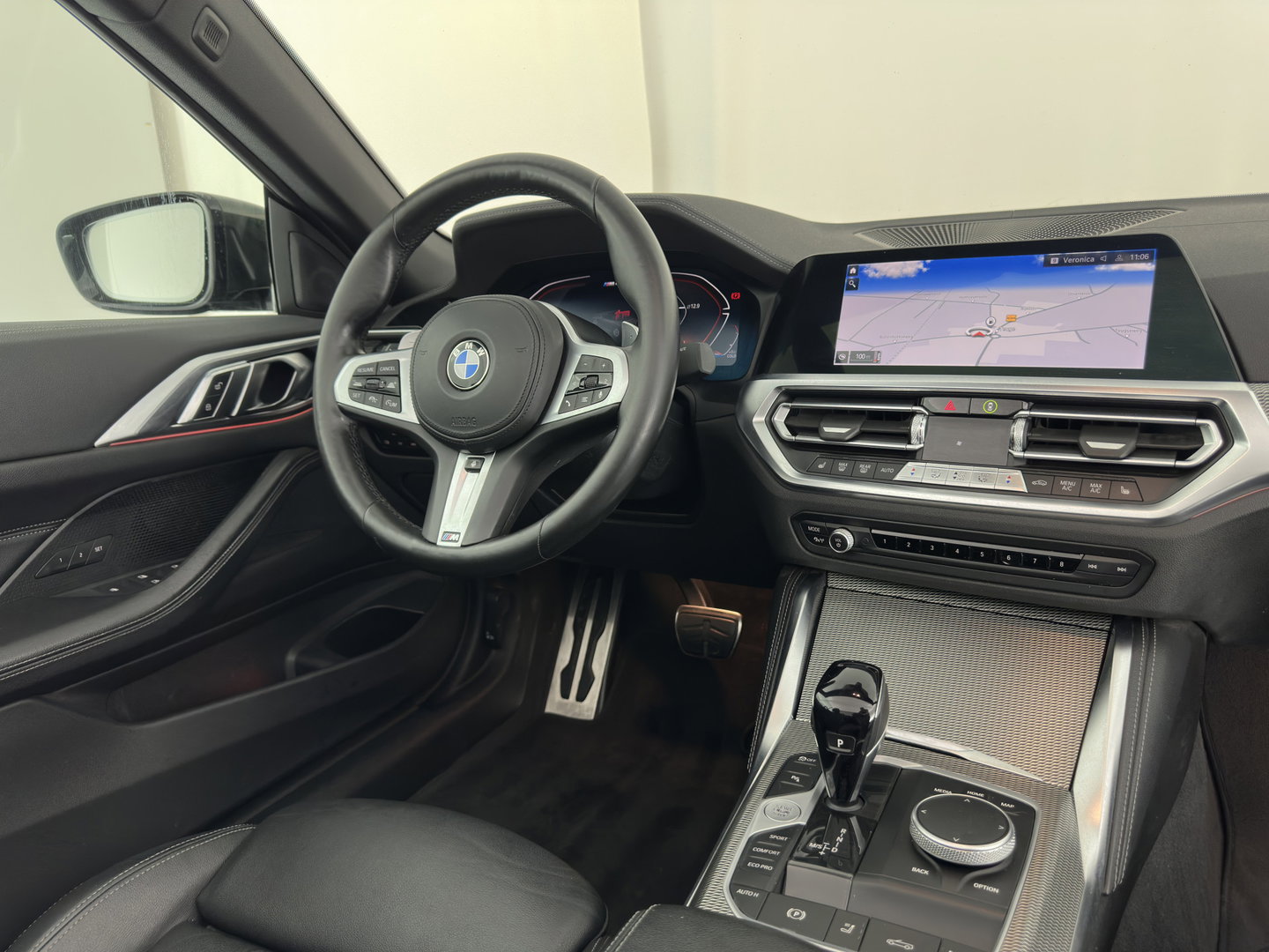BMW 4 Serie Cabrio M440i xDrive High Executive (INCL-BTW) *HEAD-UP | LEATHER | LASER-LED | MEMORY-PACK | DIGI-COCKPIT | KEYLESS | HIFI-SOUND | SHIFTPADDLES | CAMERA | DAB | NAVI-FULLMAP | AMBIENT-LIGHT | TOWBAR | 19''ALU*