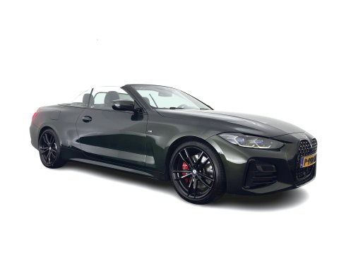 BMW 4 Serie Cabrio M440i xDrive High Executive (INCL-BTW) *HEAD-UP | LEATHER | LASER-LED | MEMORY-PACK | DIGI-COCKPIT | KEYLESS | HIFI-SOUND | SHIFTPADDLES | CAMERA | DAB | NAVI-FULLMAP | AMBIENT-LIGHT | TOWBAR | 19''ALU*