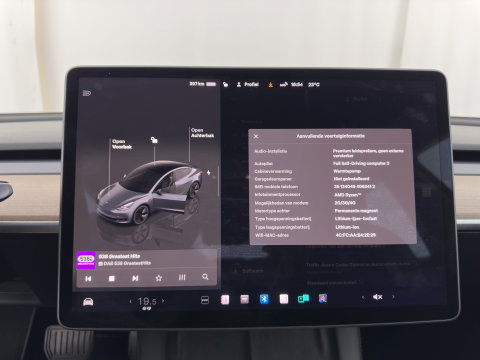 Tesla Model 3 Standard RWD Plus 60 kWh [3-Fase-11kW] {SoH-90%} (INCL-BTW) Aut. *HEATPUMP | PANO | AUTOPILOT | LEATHER | KEYLESS | FULL-LED | MEMORY-PACK | TOPVIEW | DAB | CARPLAY | DIGI-COCKPIT | LANE-ASSIST | HEATED-COMFORTSEATS | 19"ALU*