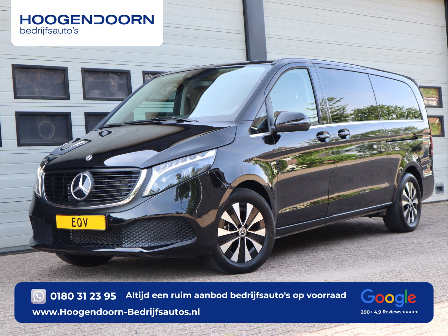 Mercedes-Benz EQV 300 90kWh L3 Extra lang - 8 Persoons - Leder - elc. Schuif