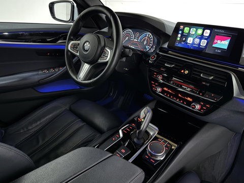 BMW 5 Serie 530e iPerformance M-Sport Leer Sfeer CarPlay Memory