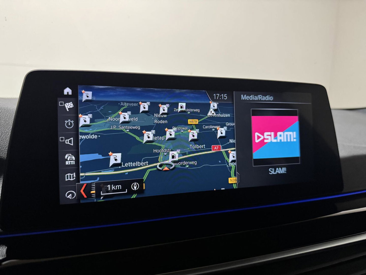 BMW 5 Serie 530e iPerformance M-Sport Leer Sfeer CarPlay Memory