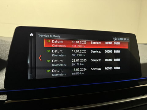 BMW 5 Serie 530e iPerformance M-Sport Leer Sfeer CarPlay Memory