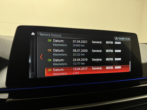 BMW 5 Serie 530e iPerformance M-Sport Leer Sfeer CarPlay Memory