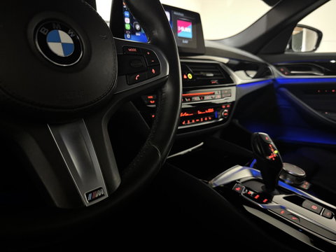 BMW 5 Serie 530e iPerformance M-Sport Leer Sfeer CarPlay Memory