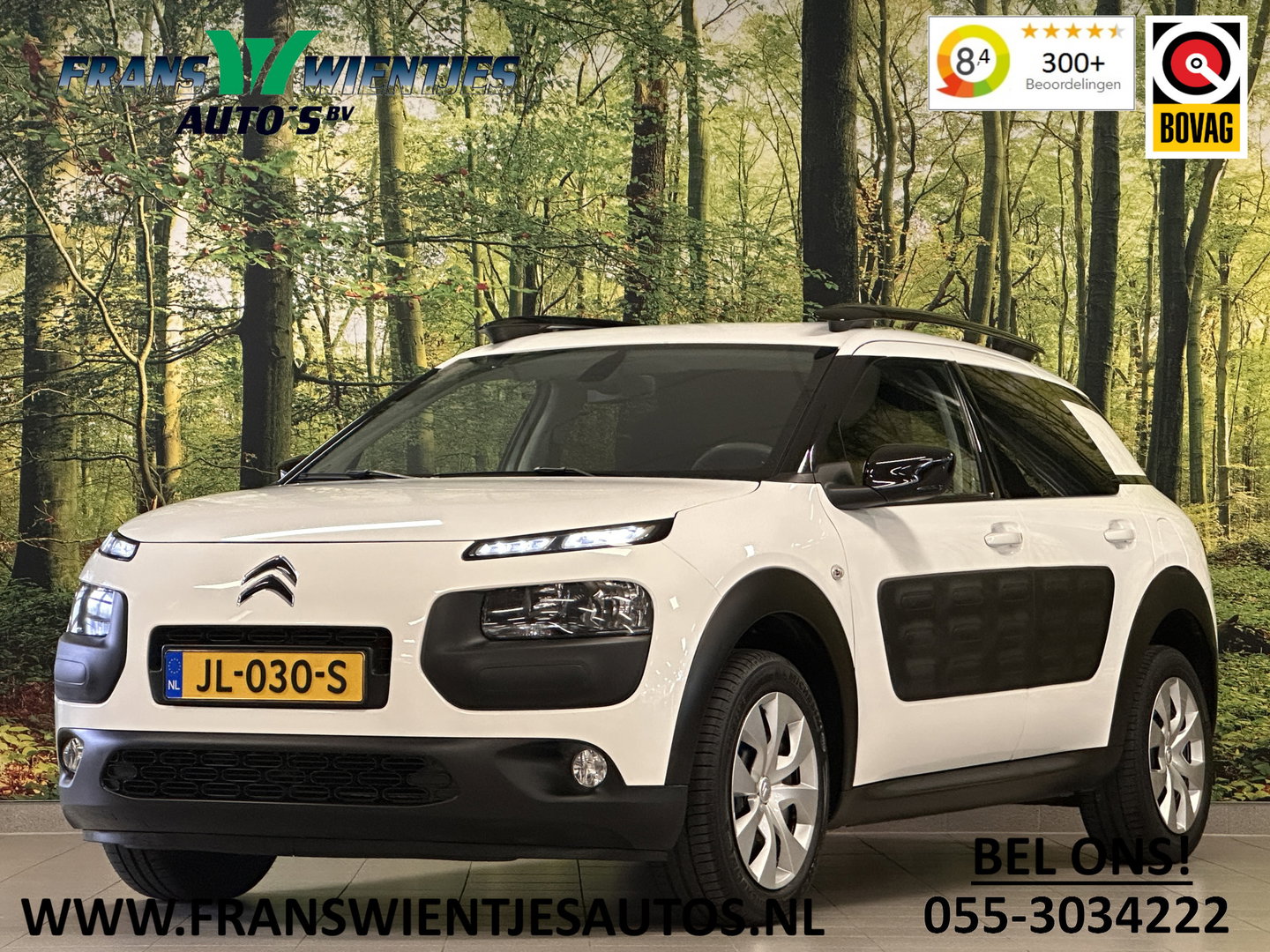 Citroën C4 Cactus 1.2 PureTech Business | Automaat | Origneel Nederlands | Achteruitrijcamera | Cruise Control | Parkeersensoren Achter | Bluetooth | Isofix | Navigatie