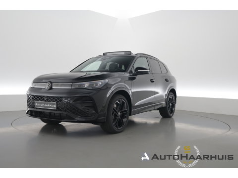 Volkswagen Tiguan 1.5 eHybrid R-Line Black Style 272pk Nieuw | Stoelventi. | Memory | Pano | 360cam | Leder | Elek. Trekhaak | HUD | Adapt. Cruise | Massage |