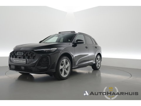 Audi Q5 2.0 TFSI e-hybrid quattro S edition | Dig. Cockpit | Trekhaak | Pano | 360cam | Adapt. Cruise | Memory | Leder | Keyless | Stoelverw. | Apple CarPlay